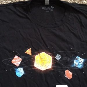 Teeturtle 100% Cotton Black T-shirt-XXL